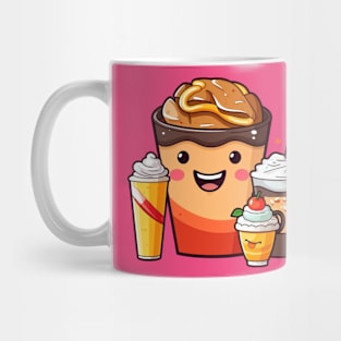 kawaii Ice cream  T-Shirt cute foodfunny Mug